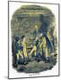 Charles Dickens 's 'The Adventures of Oliver Twist-George Cruikshank-Mounted Giclee Print