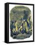 Charles Dickens 's 'The Adventures of Oliver Twist-George Cruikshank-Framed Stretched Canvas