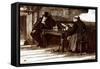 Charles Dickens 's ' The Adventures of Oliver Twist '-James Mahoney-Framed Stretched Canvas