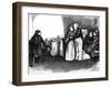 Charles Dickens 's ' The Adventures of Oliver Twist '-James Mahoney-Framed Giclee Print