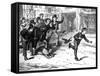 Charles Dickens 's ' The Adventures of Oliver Twist '-James Mahoney-Framed Stretched Canvas