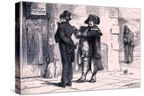 Charles Dickens 's ' The Adventures of Oliver Twist '-James Mahoney-Stretched Canvas