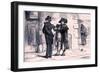 Charles Dickens 's ' The Adventures of Oliver Twist '-James Mahoney-Framed Giclee Print