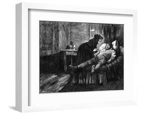 Charles Dickens 's ' The Adventures of Oliver Twist '-James Mahoney-Framed Giclee Print