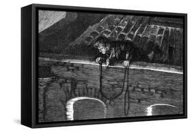 Charles Dickens 's ' The Adventures of Oliver Twist '-James Mahoney-Framed Stretched Canvas