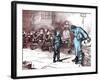 Charles Dickens 's ' The Adventures of Oliver Twist '-James Mahoney-Framed Giclee Print