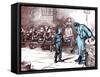 Charles Dickens 's ' The Adventures of Oliver Twist '-James Mahoney-Framed Stretched Canvas