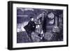 Charles Dickens 's ' The Adventures of Oliver Twist '-James Mahoney-Framed Giclee Print