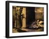 Charles Dickens 's ' The Adventures of Oliver Twist '-James Mahoney-Framed Giclee Print