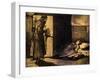 Charles Dickens 's ' The Adventures of Oliver Twist '-James Mahoney-Framed Giclee Print