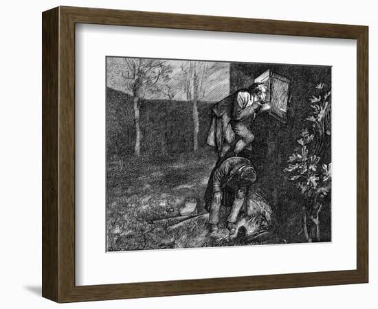 Charles Dickens 's ' The Adventures of Oliver Twist '-James Mahoney-Framed Giclee Print