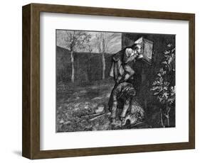 Charles Dickens 's ' The Adventures of Oliver Twist '-James Mahoney-Framed Giclee Print