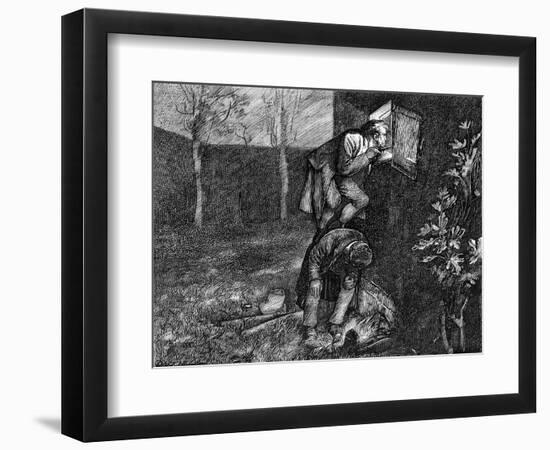 Charles Dickens 's ' The Adventures of Oliver Twist '-James Mahoney-Framed Giclee Print