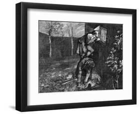 Charles Dickens 's ' The Adventures of Oliver Twist '-James Mahoney-Framed Giclee Print