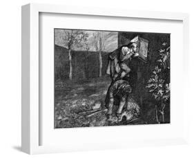 Charles Dickens 's ' The Adventures of Oliver Twist '-James Mahoney-Framed Giclee Print