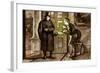 Charles Dickens 's ' The Adventures of Oliver Twist '-James Mahoney-Framed Giclee Print