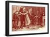 Charles Dickens 's ' The Adventures of Oliver Twist '-James Mahoney-Framed Giclee Print