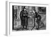 Charles Dickens 's ' The Adventures of Oliver Twist '-James Mahoney-Framed Giclee Print