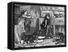 Charles Dickens 's ' The Adventures of Oliver Twist '-James Mahoney-Framed Stretched Canvas