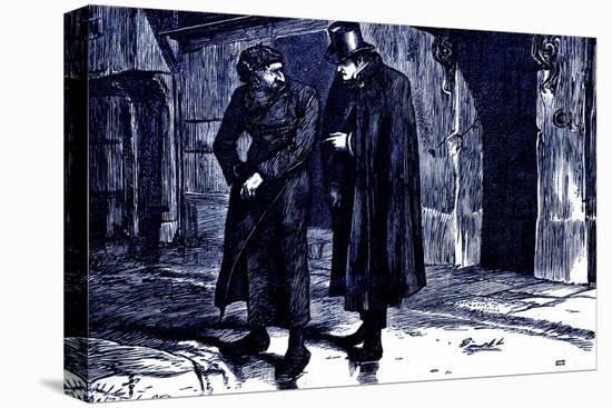 Charles Dickens 's ' The Adventures of Oliver Twist '-James Mahoney-Stretched Canvas