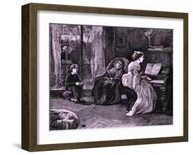 Charles Dickens 's ' The Adventures of Oliver Twist '-James Mahoney-Framed Giclee Print