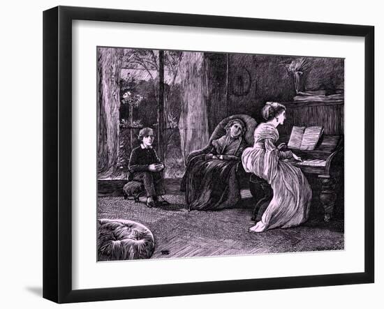 Charles Dickens 's ' The Adventures of Oliver Twist '-James Mahoney-Framed Giclee Print