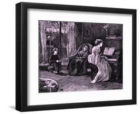 Charles Dickens 's ' The Adventures of Oliver Twist '-James Mahoney-Framed Giclee Print