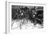 Charles Dickens 's ' The Adventures of Oliver Twist '-James Mahoney-Framed Giclee Print