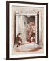 Charles Dickens 's 'The Adventures of Oliver Twist'-George Cruikshank-Framed Giclee Print