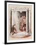 Charles Dickens 's 'The Adventures of Oliver Twist'-George Cruikshank-Framed Giclee Print