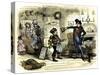 Charles Dickens 's 'The Old Curiosity Shop'-Hablot Knight Browne-Stretched Canvas