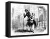 Charles Dickens 's 'The Old Curiosity Shop'-Hablot Knight Browne-Framed Stretched Canvas