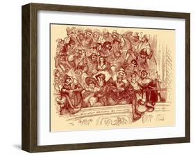 Charles Dickens 's ' The Old Curiosity Shop'-Hablot Knight Browne-Framed Giclee Print