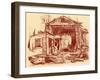 Charles Dickens 's 'The Old Curiosity Shop'-George Cattermole-Framed Giclee Print