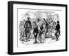 Charles Dickens 's 'The Old Curiosity Shop'-Hablot Knight Browne-Framed Giclee Print