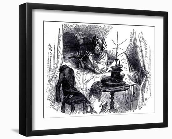 Charles Dickens 's ' The Old Curiosity Shop'-Hablot Knight Browne-Framed Giclee Print