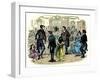 Charles Dickens 's 'The Old Curiosity Shop'-Hablot Knight Browne-Framed Giclee Print