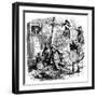 Charles Dickens 's 'The Old Curiosity Shop'-Hablot Knight Browne-Framed Giclee Print