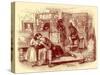 Charles Dickens 's 'The Old Curiosity Shop'-George Cattermole-Stretched Canvas