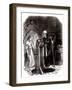 Charles Dickens 's 'The Old Curiosity Shop'-Daniel Maclise-Framed Giclee Print