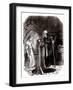 Charles Dickens 's 'The Old Curiosity Shop'-Daniel Maclise-Framed Giclee Print