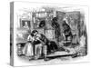 Charles Dickens 's 'The Old Curiosity Shop'-George Cattermole-Stretched Canvas