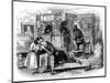 Charles Dickens 's 'The Old Curiosity Shop'-George Cattermole-Mounted Giclee Print
