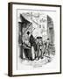 Charles Dickens 's 'The-George Cruikshank-Framed Giclee Print