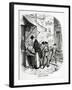 Charles Dickens 's 'The-George Cruikshank-Framed Giclee Print