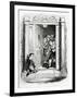 Charles Dickens 's 'The-George Cruikshank-Framed Giclee Print