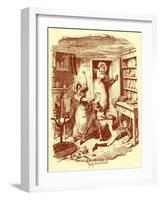 Charles Dickens 's 'The-George Cruikshank-Framed Giclee Print