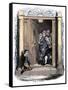 Charles Dickens 's 'The-George Cruikshank-Framed Stretched Canvas