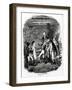 Charles Dickens 's 'The-George Cruikshank-Framed Giclee Print