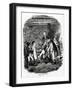 Charles Dickens 's 'The-George Cruikshank-Framed Giclee Print